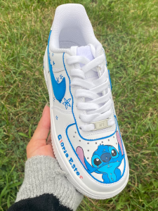 Stitch Custom Air Force 1 Cartoon Sneakers - Image 2