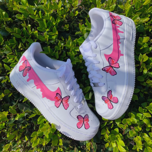 Pink Drip Butterfly Air Force 1 - Image 2