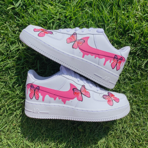 Pink Drip Butterfly Air Force 1 - Image 3