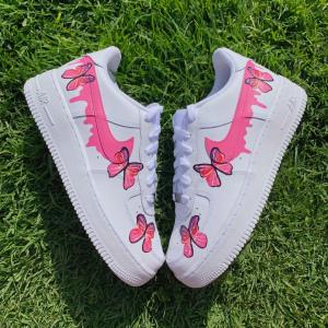Pink Drip Butterfly Air Force 1 - Image 4